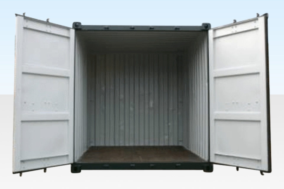 Internal View. 10ft Shipping Container