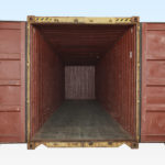 Internal View of Used High Cube Shipping Container