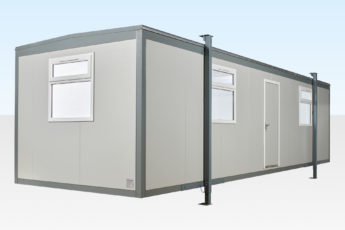 Large Portable Site Office Exterior